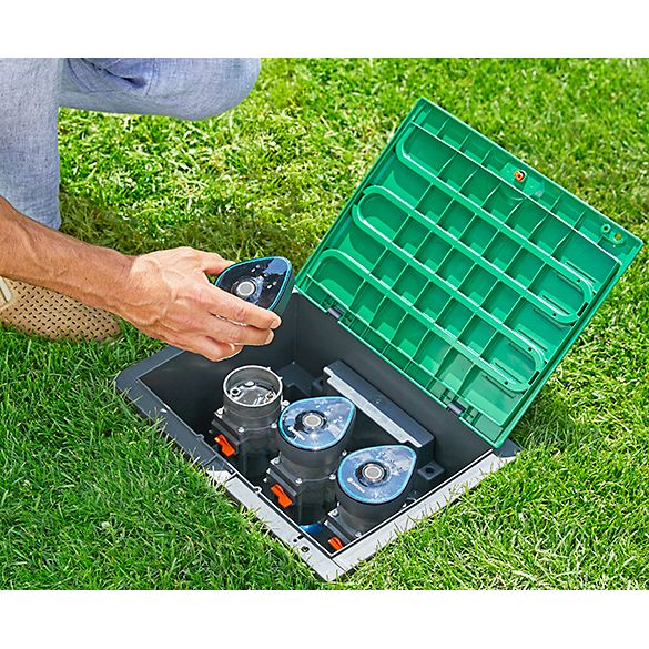 55+ Hornbach Gardena Ventilbox, För upp till 3 bevattningsventiler 9