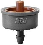 Tryckreglerande Drippers 2l/h grå/brun