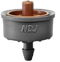 Tryckreglerande Drippers 2l/h grå/brun