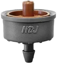 Tryckreglerande Drippers 2l/h grå/brun