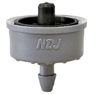 Tryckreglerande Drippers 4l/h svart/grå