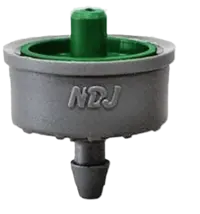 Tryckreglerande Drippers 8l/h grå/grön