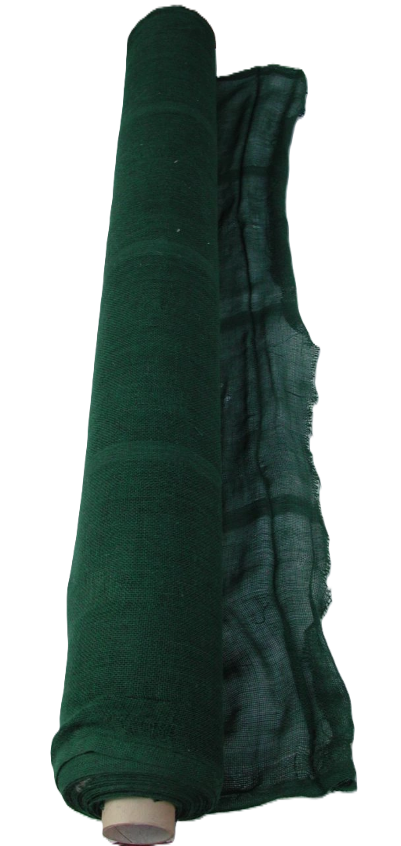 Skuggväv grön acryl 3x50m 100g/kvm