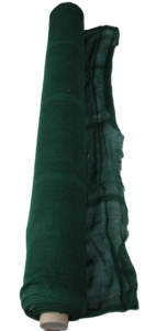 Skuggväv grön acryl 3x50m 100g/kvm