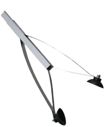 Skräpplockare Tgross Svart handtag 102cm gummi/pistolhandtag