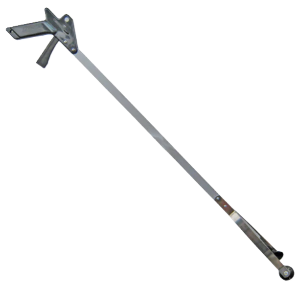 Skräpplockare Tgross Svart handtag 102cm gummi/pistolhandtag