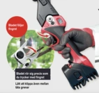 ARS Batteridriven stångsekatör med roterb.skaft 2,3m/20mm