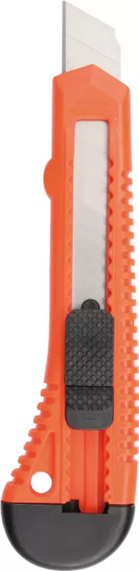 Brytbladskniv 18 mm, Röd i plast