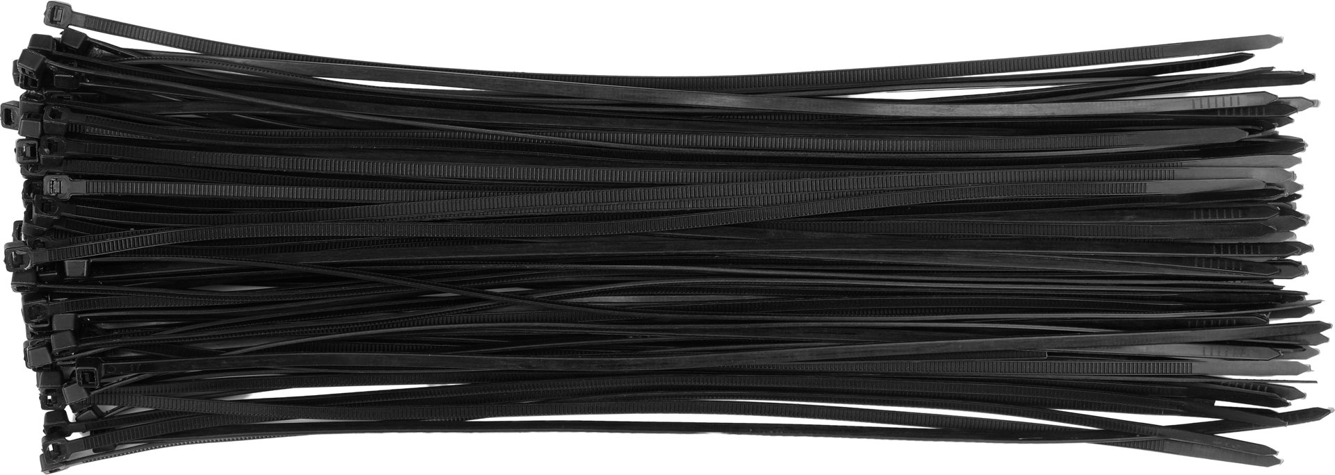 Buntband svart 4,8mmx360mm 100 pack