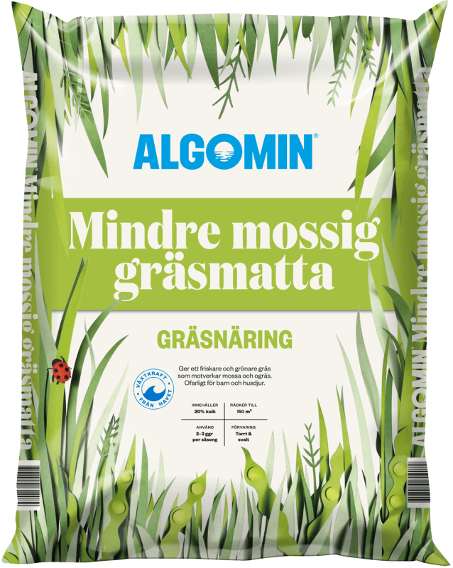 Algomin Mindre Mossig Gräsmatta 13 kg