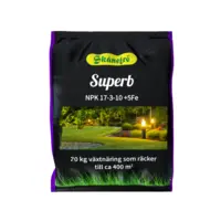 Gödsel Skånefrö Superb 17-3-10 +järn 20kg