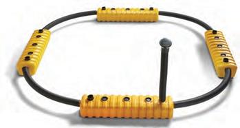 Flexrör 10m diam 6cm SVART OBS Pris/rulle