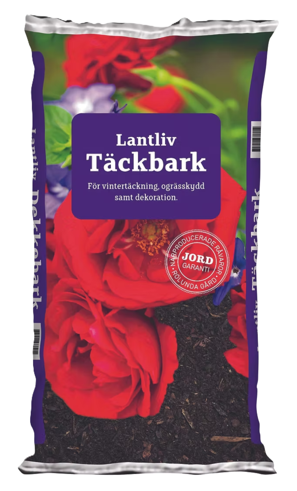 Rölunda Grov Täckbark 50L fraktion 10/40 (Röd säck)