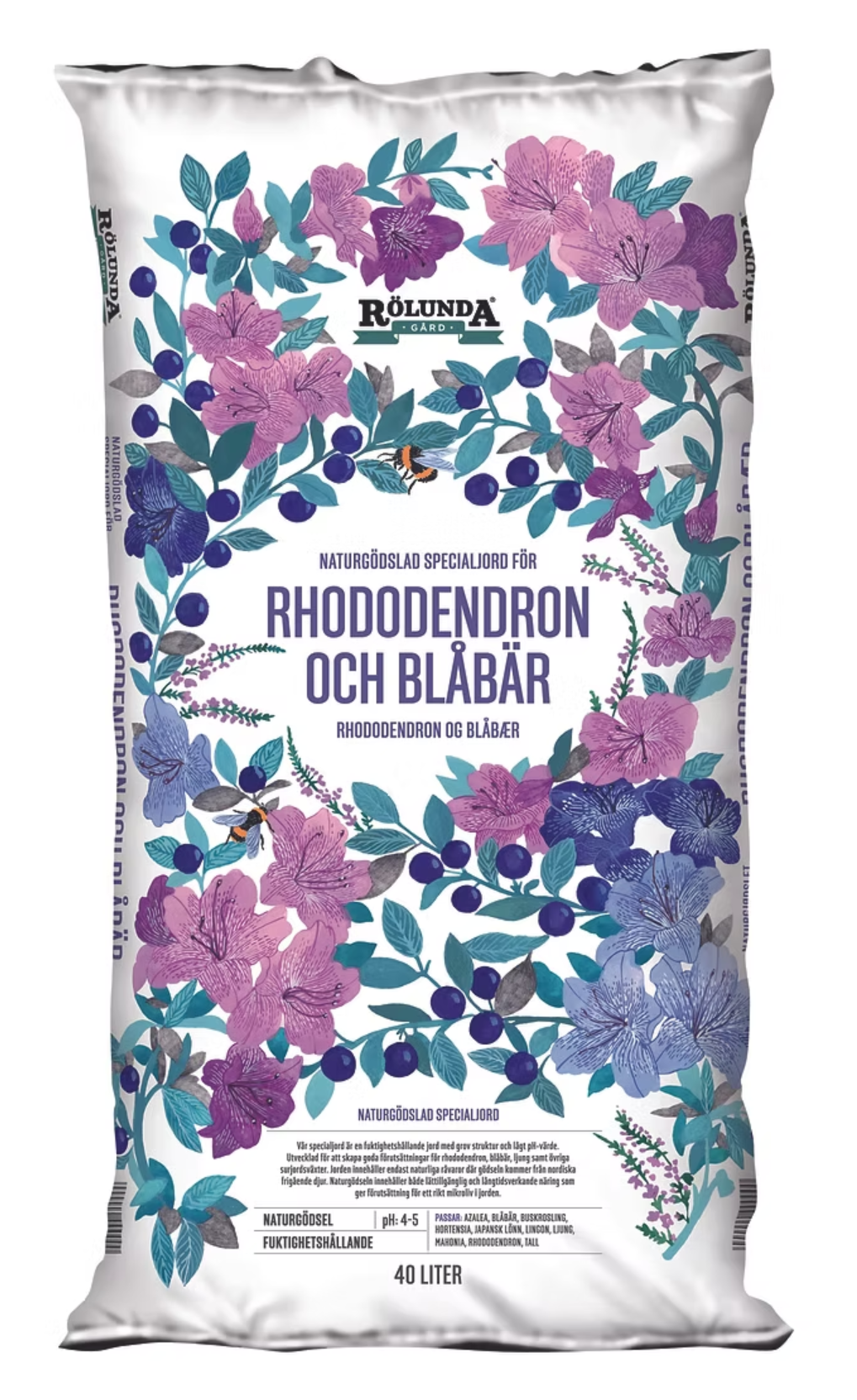 Rölunda Rhodojord & Blåbär 40L