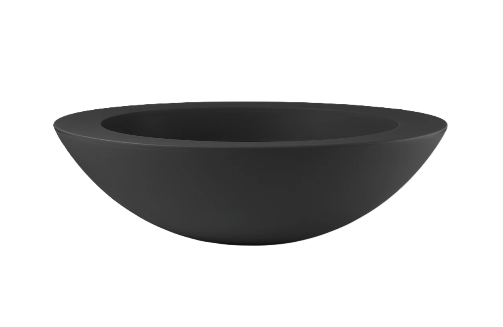 Fioriera Genesis tonda Antracit ø60 cm
