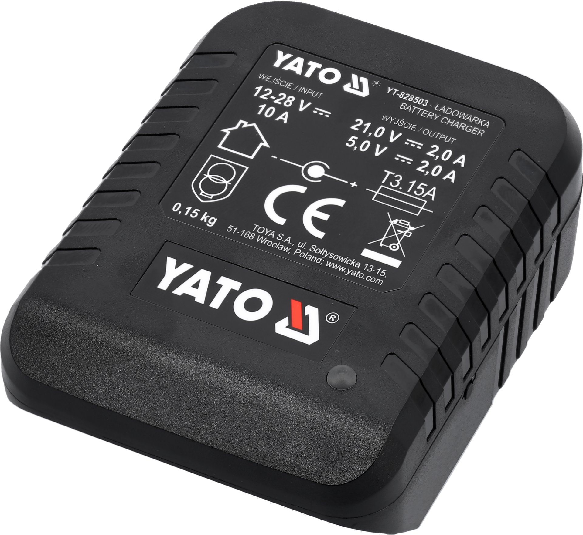Billaddare för batterier till Toya, 18V 2,0A