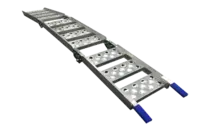 Lastramp aluminium 1985x305mm, vikbar: 715x305mm, 270 Kg