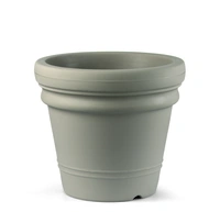 Vaso doppiobordo liscio ø 85cm, 229L, Ljusgrå