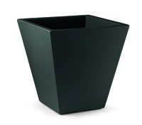 Vaso Cosmos doppia parete quadrato 65cm, 159L, Antracit