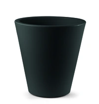 Vaso Cosmos doppia parete rotondo ø 65cm, 123L, Antracit