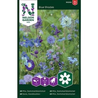 Mix, Sommarblommor, blå, v26