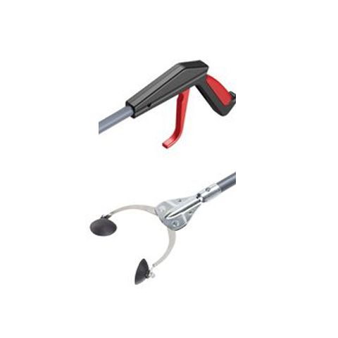 Skräpplockare 105cm  gummiploppar/pistolhandtag (1190)