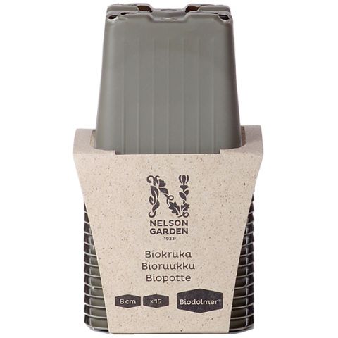 Biokruka grå 8cm (15st/fp)