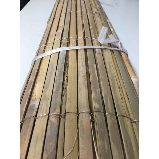 Vindskydd av kluven bambu 0,9x2,m (K)