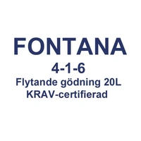 Fontana 4-1-6, Flytande kravgodkänd gödning - 20L