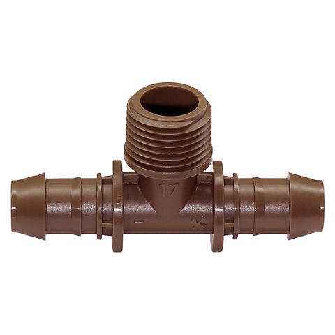 T-anslutning från matarslang 17mm utv R15