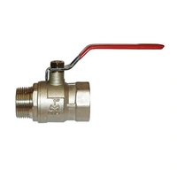 Kulventil m stort handtag R20