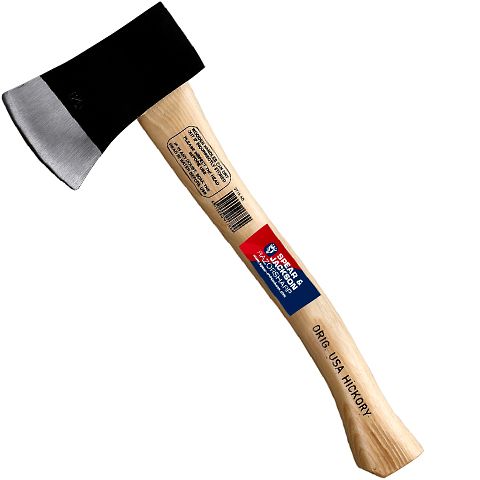 Fritidsyxa med hickoryskaft 380mm