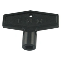 Vattennyckel för utv 7mm fyrkantsgrepp