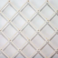 Träspalje vit 50 x 140 cm (10)