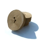 Sadelgjord jute 60mm, 25m (20) röd söm