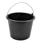 Murbrukshink, svart, 12-20 Liter