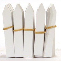 Sticketikett 10cm vit 500st