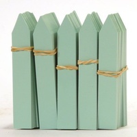 Sticketikett 10cm grön 500st