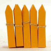 Sticketikett 10cm orange 500 st