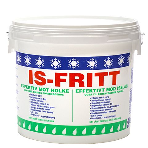 Isfritt 4kg Hink m ströare