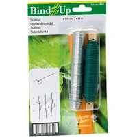 Spoltråd grön/galvad 2-p