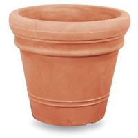 Doppio Bordo ø 65cm Terracotta 105L