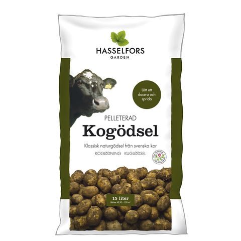 Hasselfors Kogödsel Pelleterad 15L