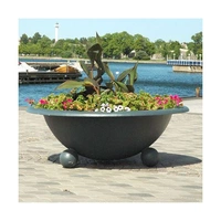 Västervik 100. 190L plantdjup 39cm Svart