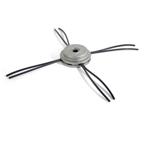 Trimmerhuvud rak med fast tråd