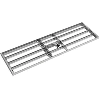 Dressraka i galvaniserat stål, utan skaft