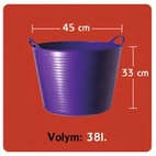 Lövkorg Gorilla 38 L Blå