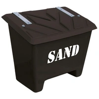Sandlåda 130L 81x51x66 SVART