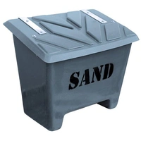 Sandlåda 130L 81x51x66 GRÅ