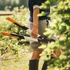 Fiskars Grensax i aluminium m sidoskär LX94